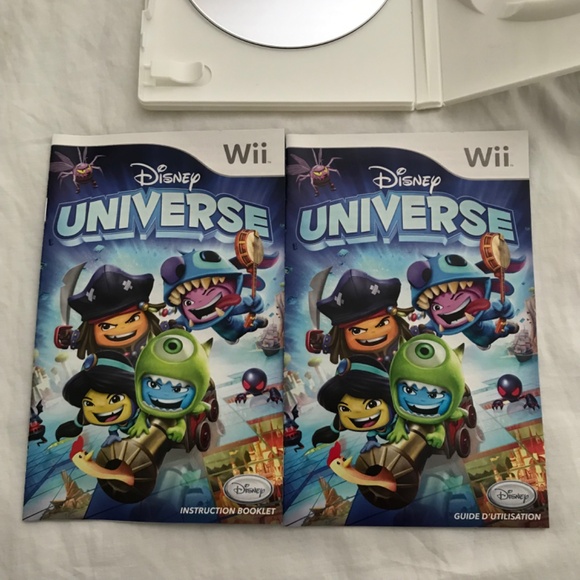 Nintendo Wii Disney Universe Game Disc Manual Included - Picture 6 of 7